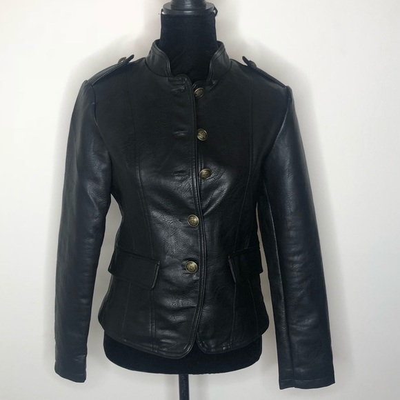 Romeo & Juliet couture faux leather jacket NWT - Picture 6 of 8
